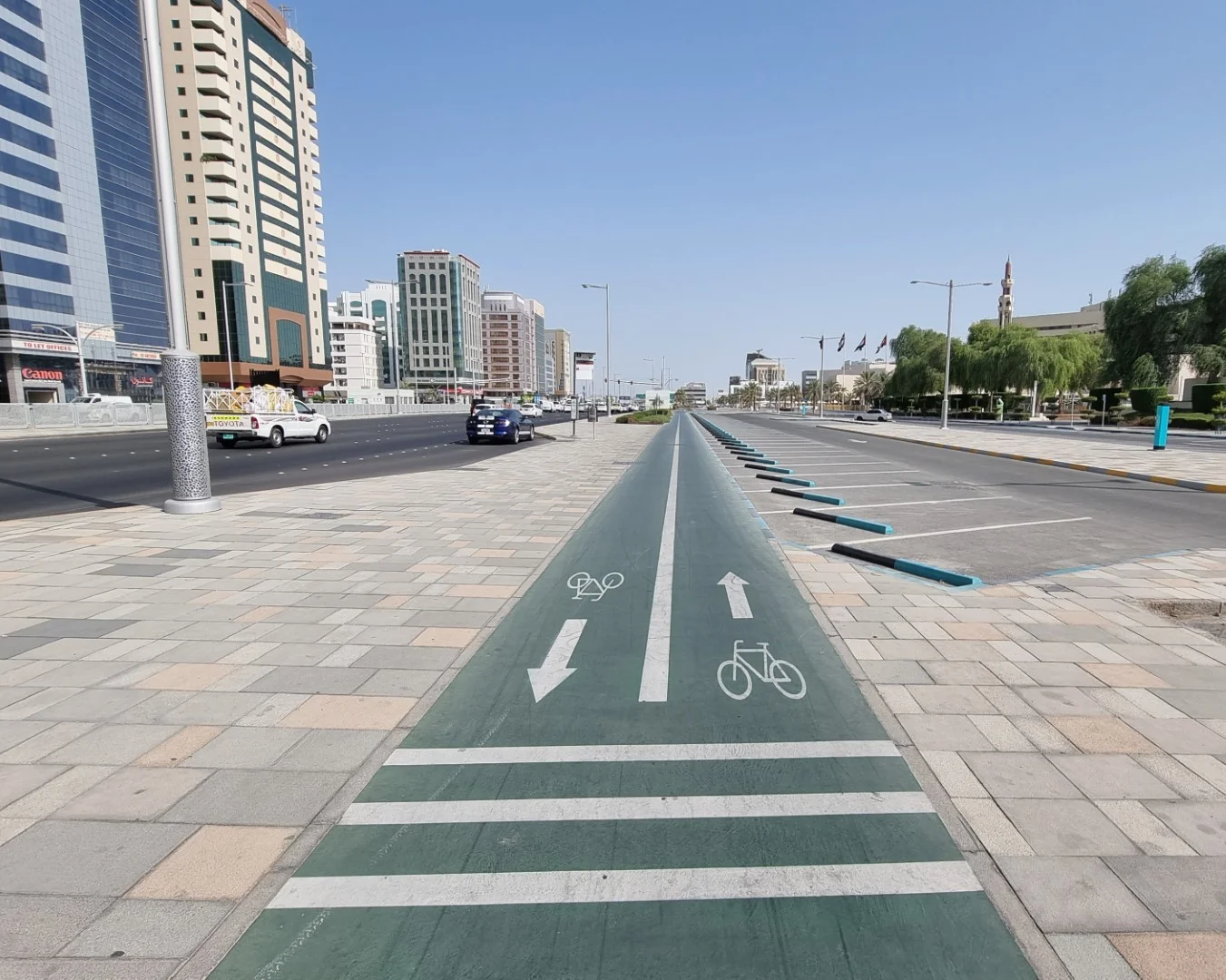 Downtown Abu Dhabi Cycling Track