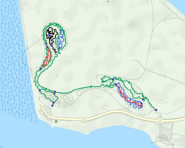 Trail X Mountain Bike Trail Map